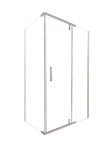 Душевой уголок VIAR, прозр. стекла, прямоугольный, VR-128CS-SW-C
